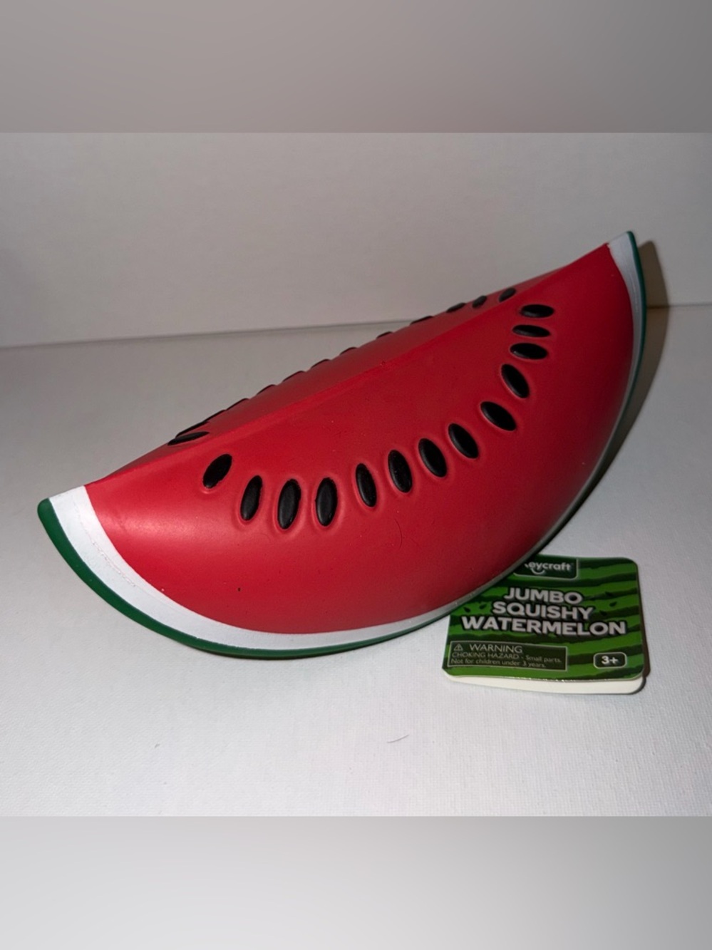 Jumbo Squishy Watermelon Slice - Keycrafts - Five Below - ships ASAP